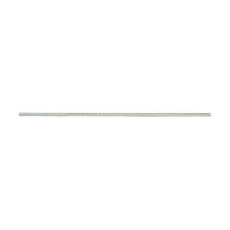 Midwest Fastener Fully Threaded Rod, 4-40, Zinc Plated Finish, 12 PK 76925